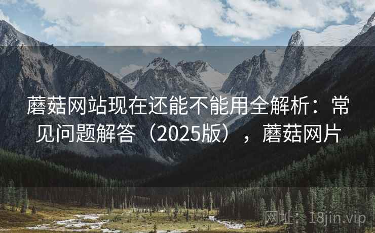 蘑菇网站现在还能不能用全解析：常见问题解答（2025版），蘑菇网片