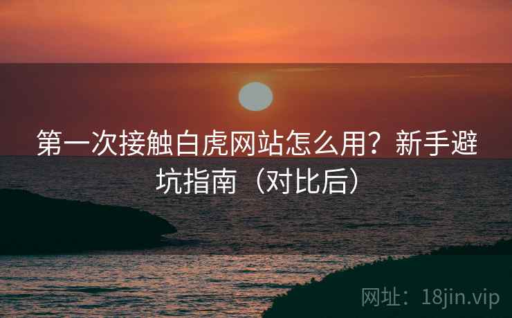 第一次接触白虎网站怎么用?新手避坑指南(对比后) 第一次接触白虎网站怎么用?新手避坑指南(对比后)